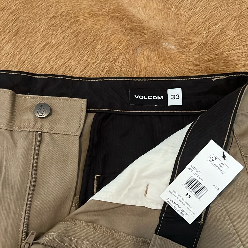 Volcom men’s Vmonty pants nwt